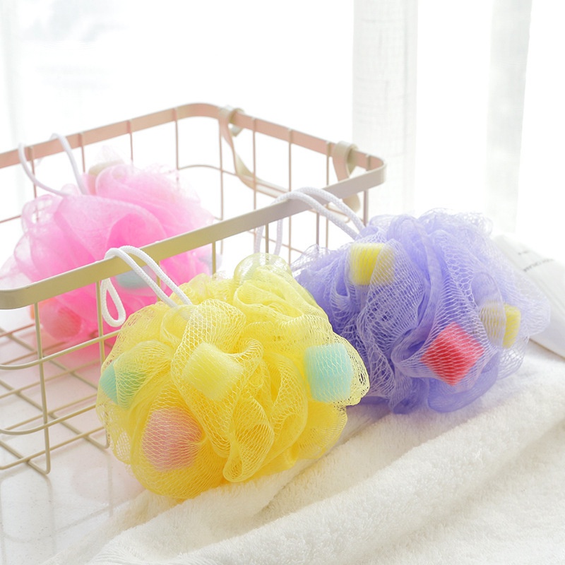 Bông Tắm Chà Lưng Tạo Bọt Tiện Dụng