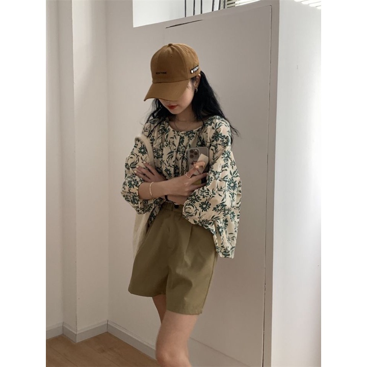 Áo Thun Nữ Ngắn Tay Cổ Tròn Thời Trang Hàn