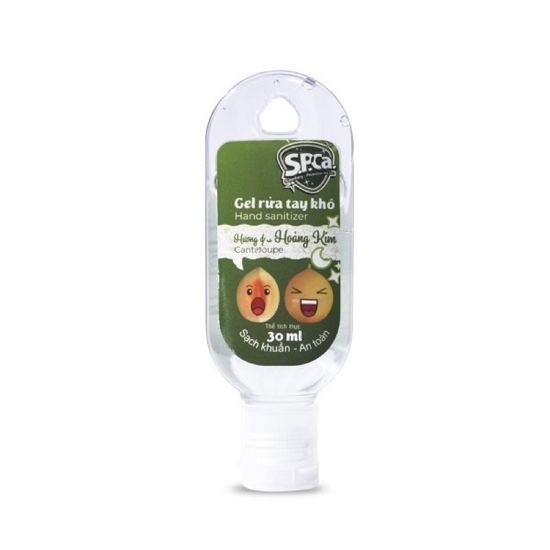 GEL RỬA TAY KHÔ DIỆT KHUẨN S.P.CA HƯƠNG DƯA HOÀNG KIM 30ml | BigBuy360 - bigbuy360.vn