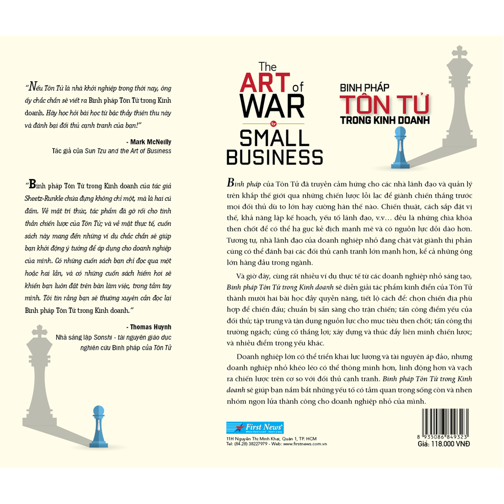 Sách - Binh Pháp Tôn Tử Trong Kinh Doanh - The Art Of War For Small  Business | Shopee Việt Nam