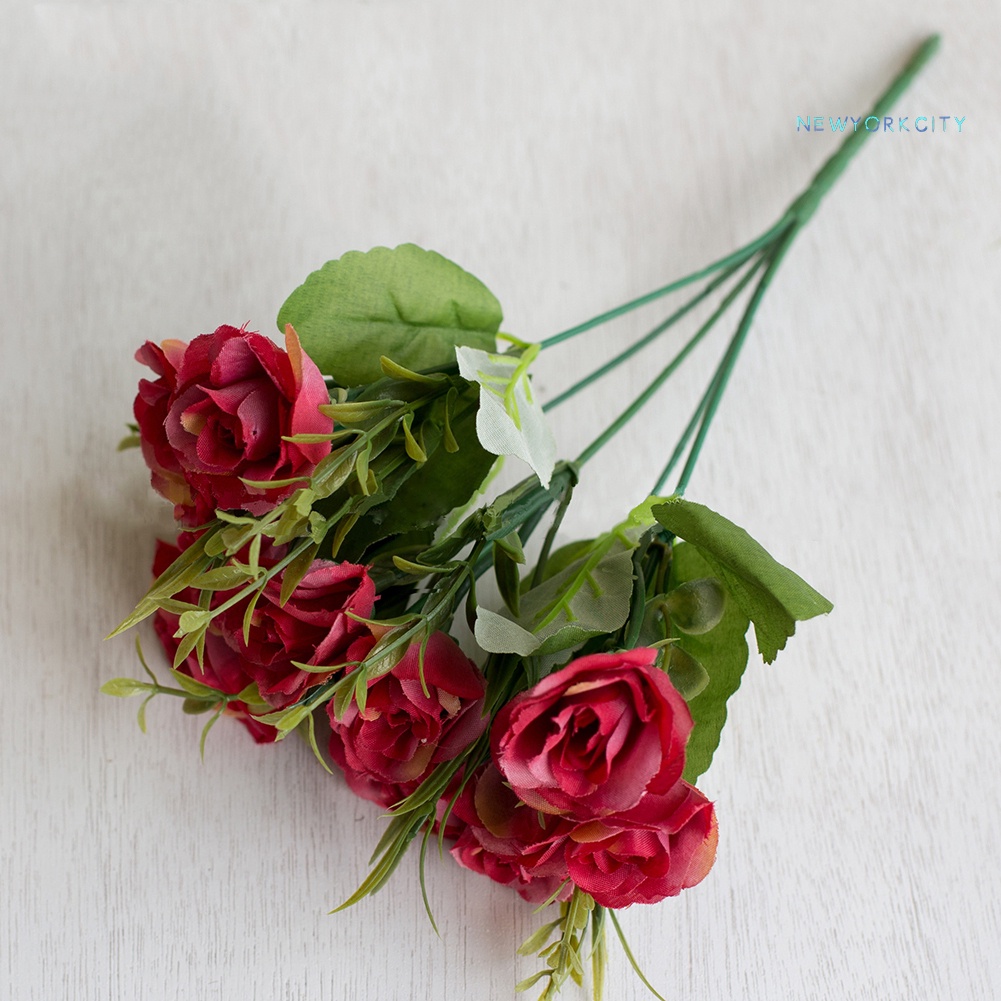 10 Bông Hoa Hồng Nhân Tạo Dùng Cho Trang Trí