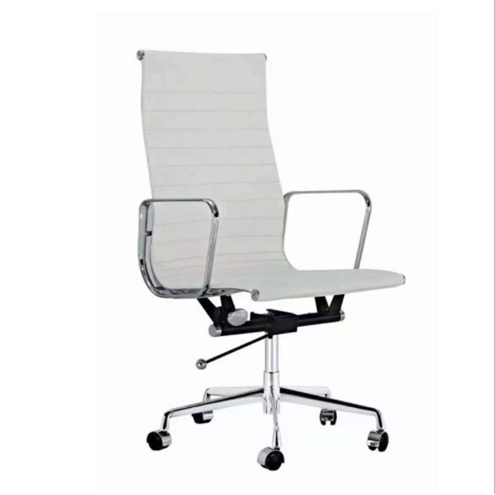 Ghế làm việc da lì, ghế xoay văn phòng có bánh xe cao cấp