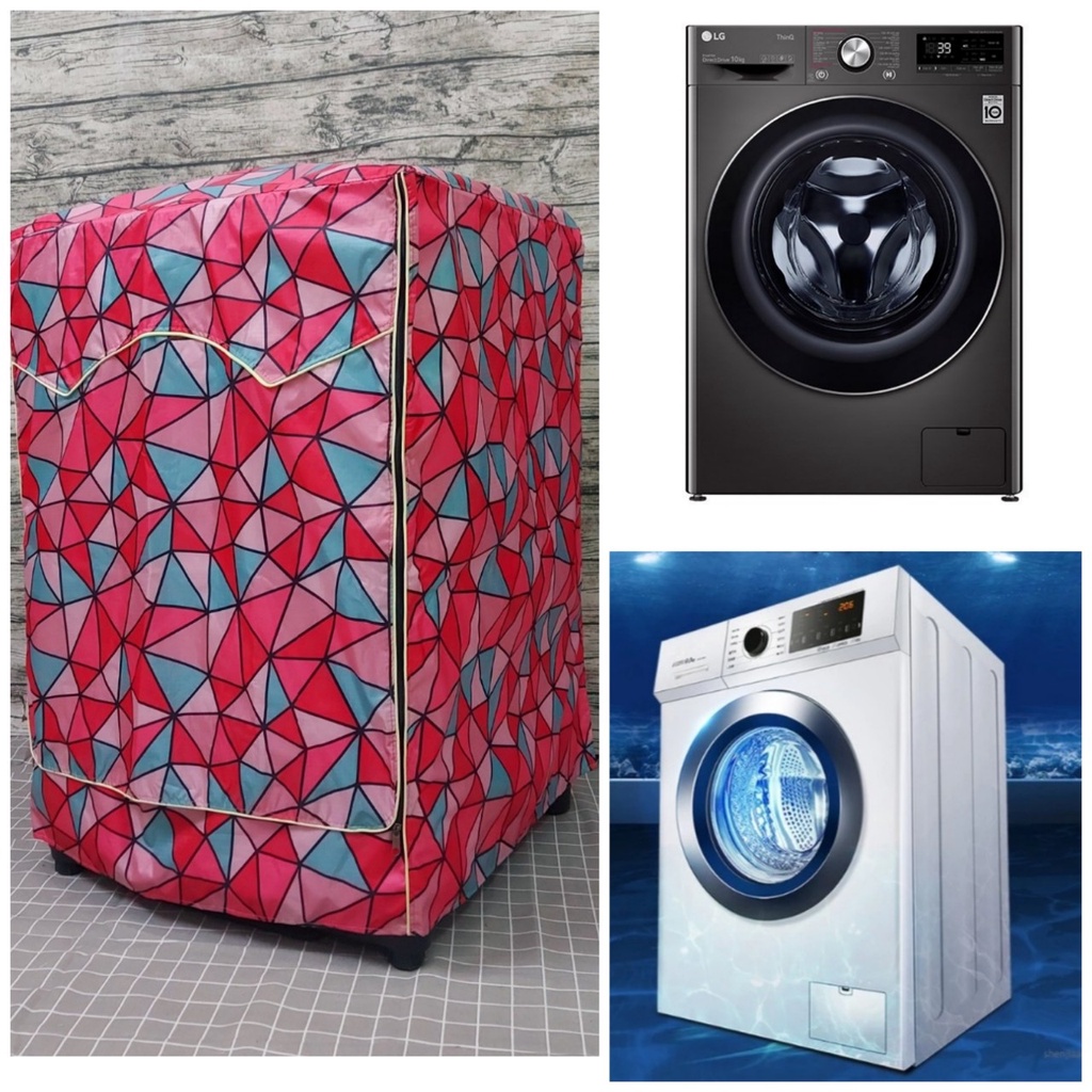 Vỏ bọc máy giặt cửa ngang, áo trùm siêu bền chống mưa nắng dành cho Máy giặt Samsung Addwash Inverter 10 kg