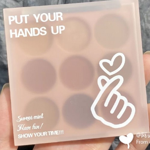 Phấn Mắt 9 Ô HUDAPRO PUT YOUR HAND UP màu hàn quốc siêu yêu | BigBuy360 - bigbuy360.vn