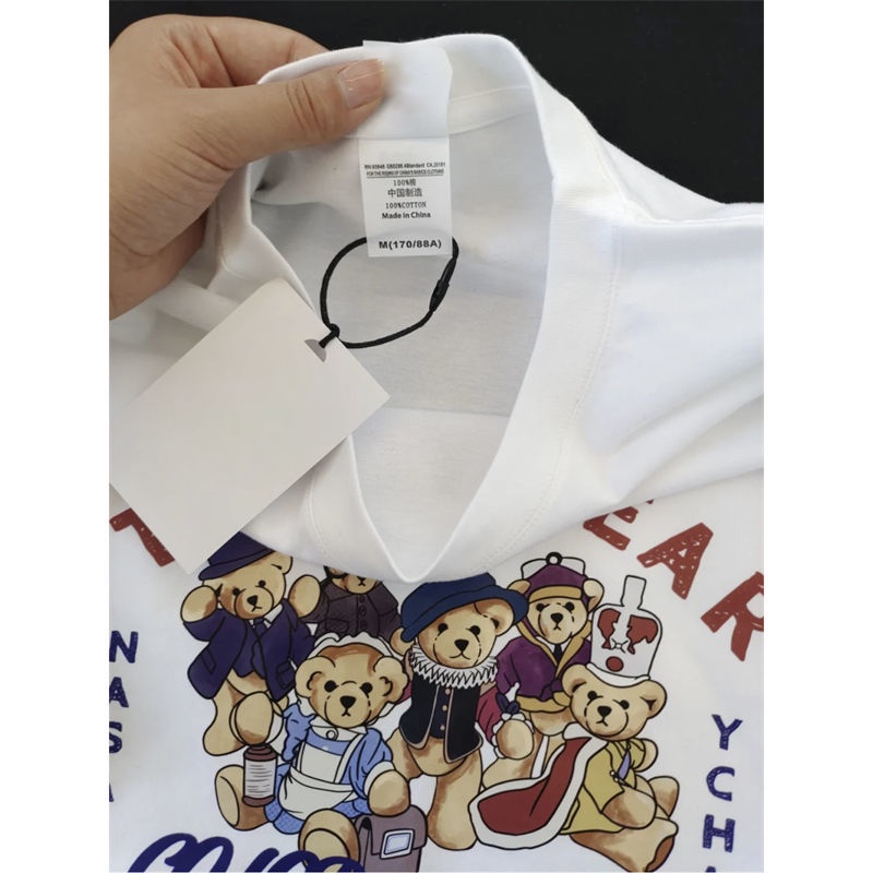 Áo Thun 100% Cotton Tay Ngắn Cổ Tròn In Chữ Thời Trang Mới 2022 Cho Nữ
