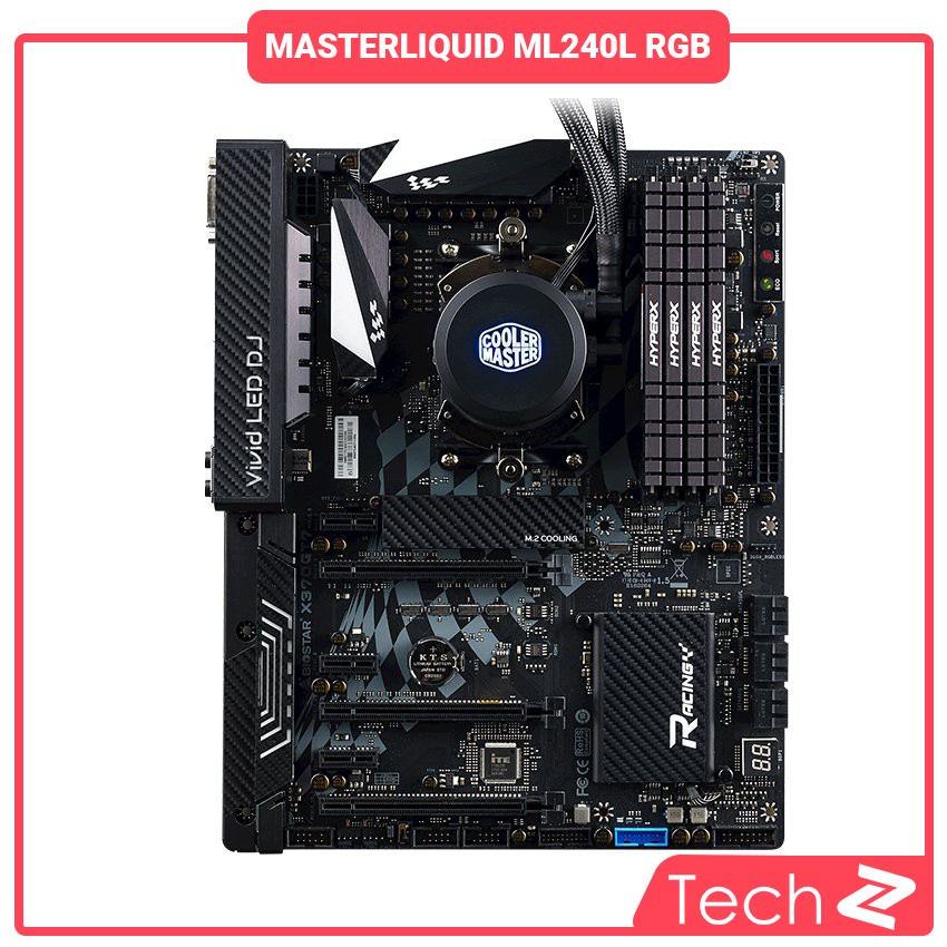 Tản nhiệt nước CPU Cooler Master MasterLiquid ML240L RGB