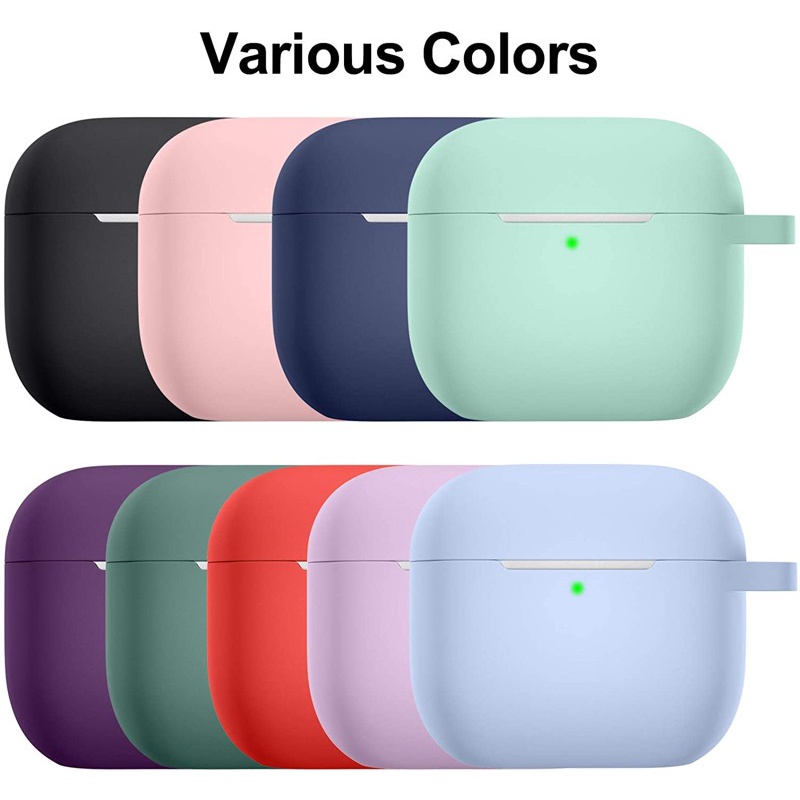 Vỏ Bọc Tai Nghe Airpods 3 Case Silicon Dẻo Cao Cấp Nhiều Màu