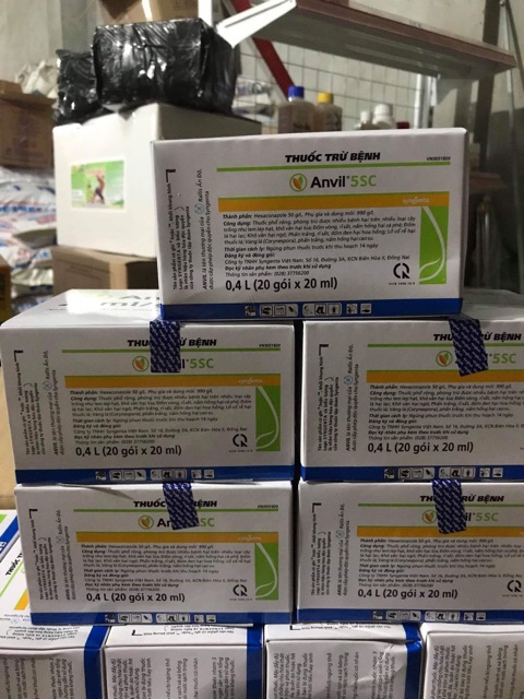 Thuốc trừ nấm bệnh hoa hồng Anvil 5SC chính hãng Syngenta -Thuỵ Sỹ (20ml)