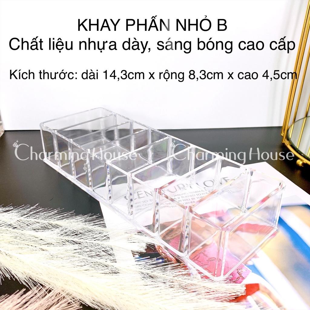 Khay đựng phấn mắt son môi cusion loại nhỏ