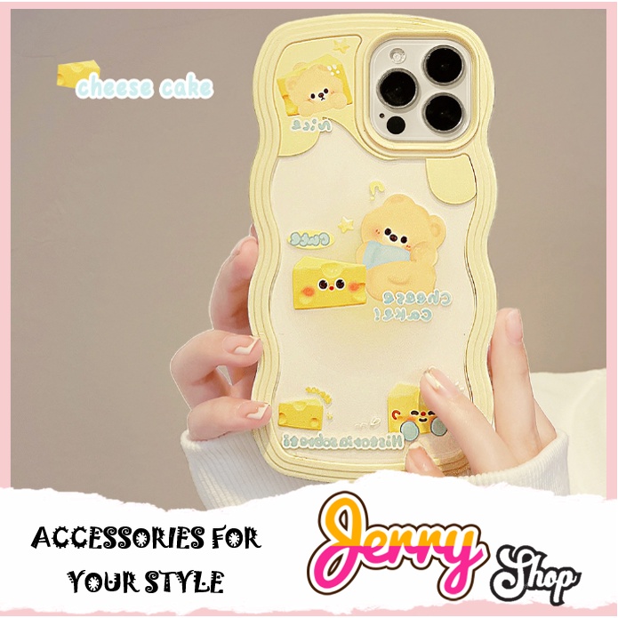 Ốp lưng iphone Gấu Phô Mai 6/6plus/6s/6splus/7/7plus/8/8plus/x/xr/xs/11/12/13/pro/max/plus/promax-jerry sho
