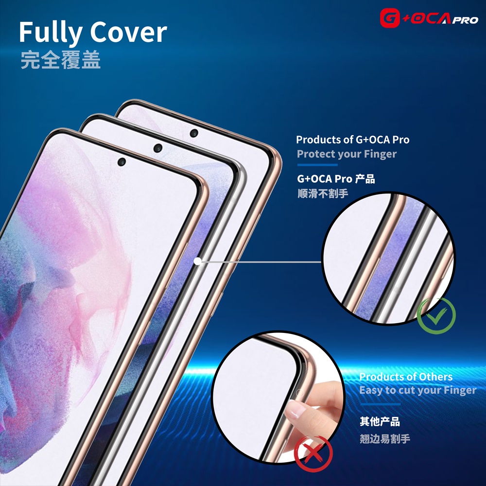 Cường lực Samsung A70 , A71 , A72 full màn hình 9H , bảo vệ màn hình bị trầy xước - Tặng giấy lau màn hìn