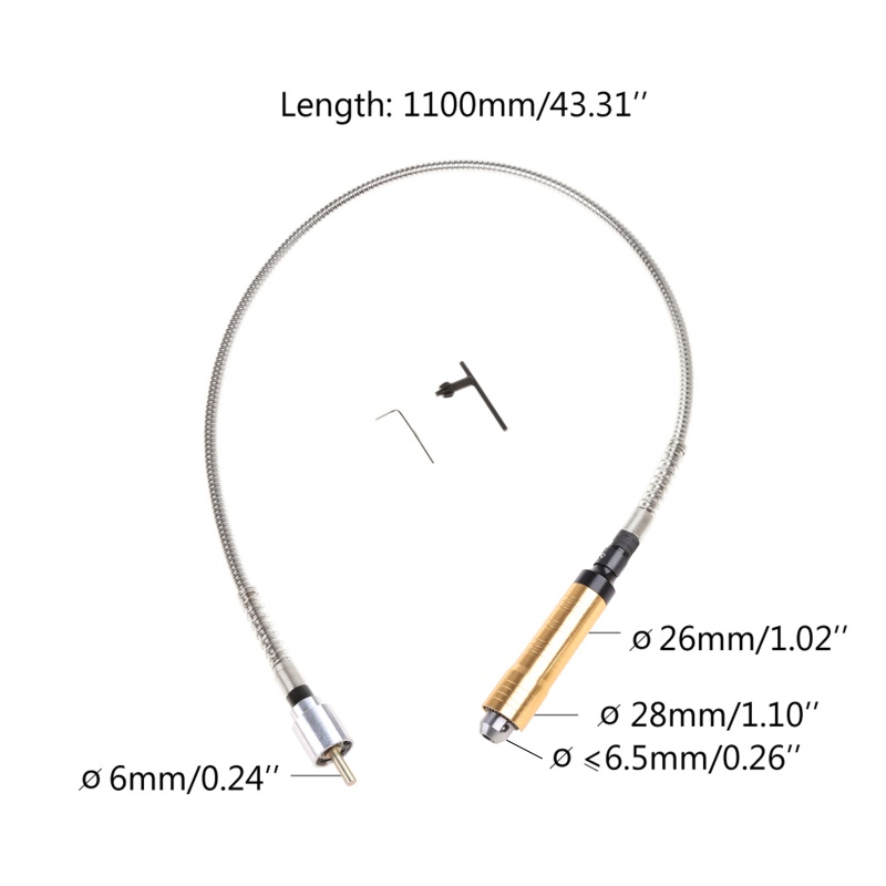Trục Linh Hoạt 6mm Cho Máy Khoan Điện