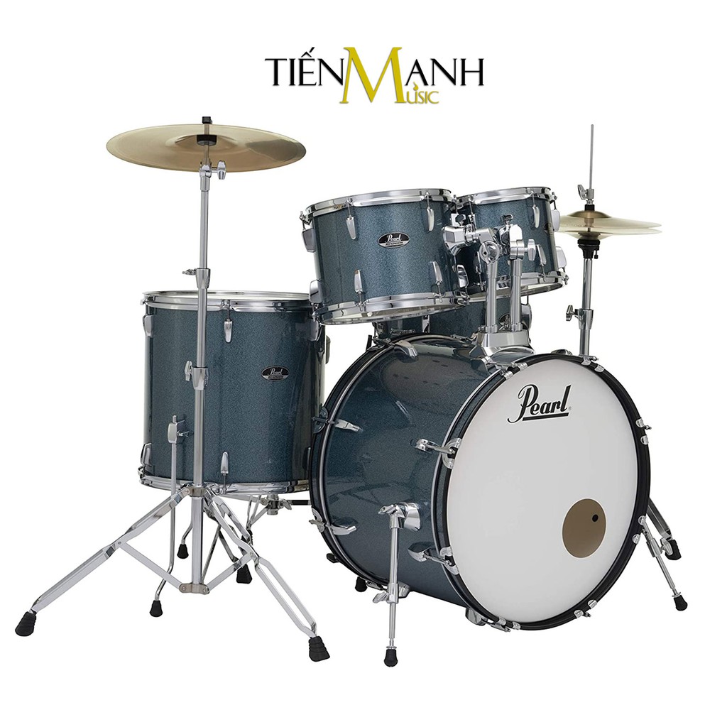 Bộ Trống Dàn Cơ Pearl Jazz Drum RS525SC-C703 Màu Xanh Biển Glitter RS525SCC703 - Chính Hãng