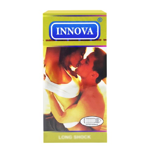 Combo 2 hộp bao cao su Innova cao cấp, bao cao su gai nhỏ sần, kéo dài quan hệ
