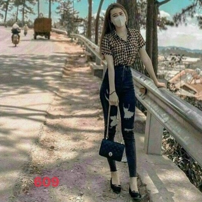 .8 MẪU Quần JEAN Nữ Lưng Cao chuần shop VNXK bao đẹp chất lượng ,bó co giãn vải dày mịn( đổi trả nếu không ưng)