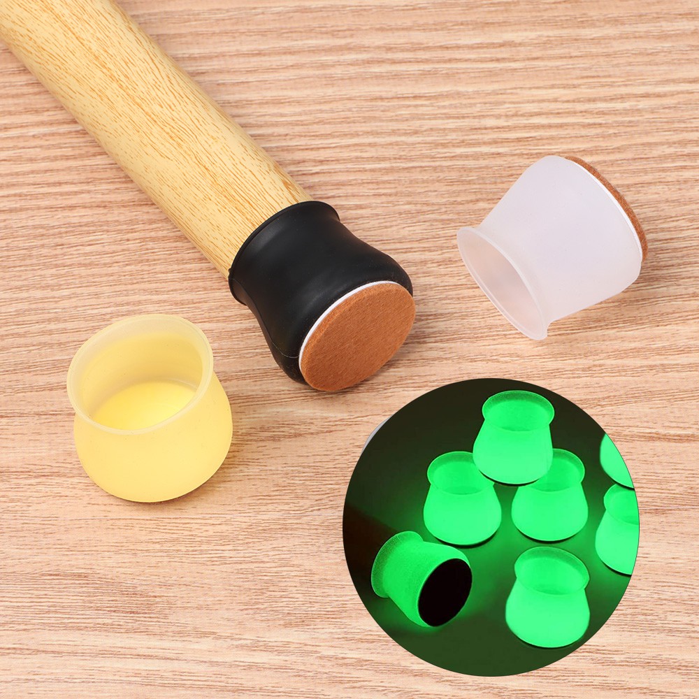 Bộ 4 Miếng Bọc Chân Bàn Ghế Chống Trượt Chống Mòn Chống Mòn Tiện Dụng Bảo Vệ Chân Bàn