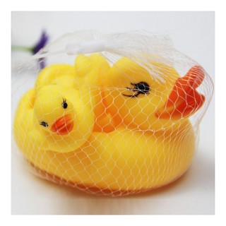 Đàn vịt thả bồn tắm cho bé ( 1 bộ 4 con)