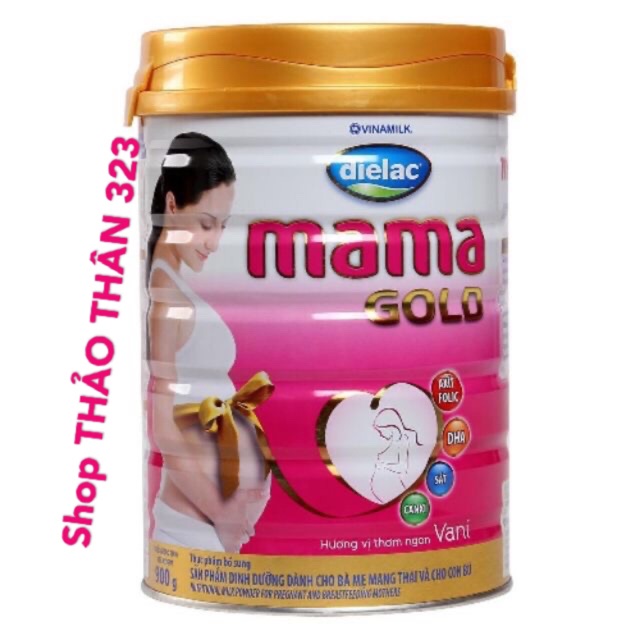 [HSD-Tháng 01/2023] Sữa Bột Dielac MaMa Gold Lon 900g