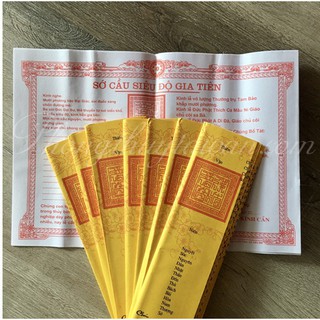 SỚ Cúng ngày TẾT (8 ngày)+ 8 Vỏ