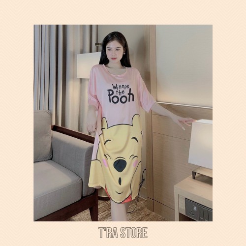 Váy Ngủ Lụa Latin Cánh Dơi Cute Dễ Thương | BigBuy360 - bigbuy360.vn
