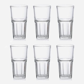 BỘ 6 LY THUỶ TINH CENTRA HIBALL 420ML OCEAN THAILAND