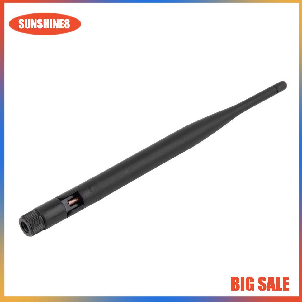 【SUN】[NEW]2.4GHz 7dBi Wireless WIFI Antenna Booster WLAN RP-SMA f PCI Card Modem Router