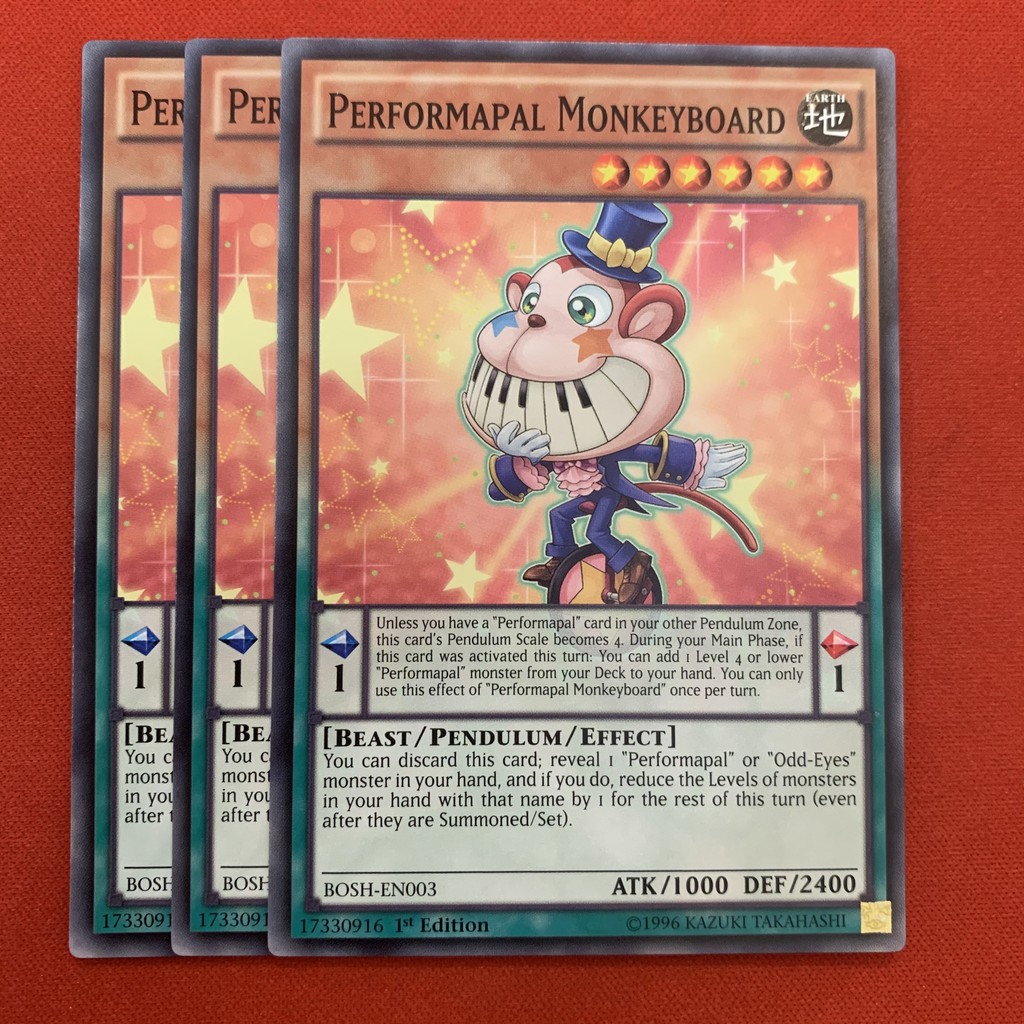 [EN][Thẻ Bài Yugioh Chính Hãng] Performapal Monkeyboard