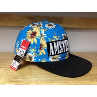 Mũ snapback hoa VNXK Amsterdam