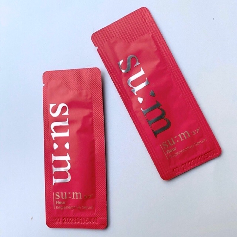 Combo 10 gói tinh chất chống lão hóa da Su:m37° Fleur Regenerative Serum date 2025