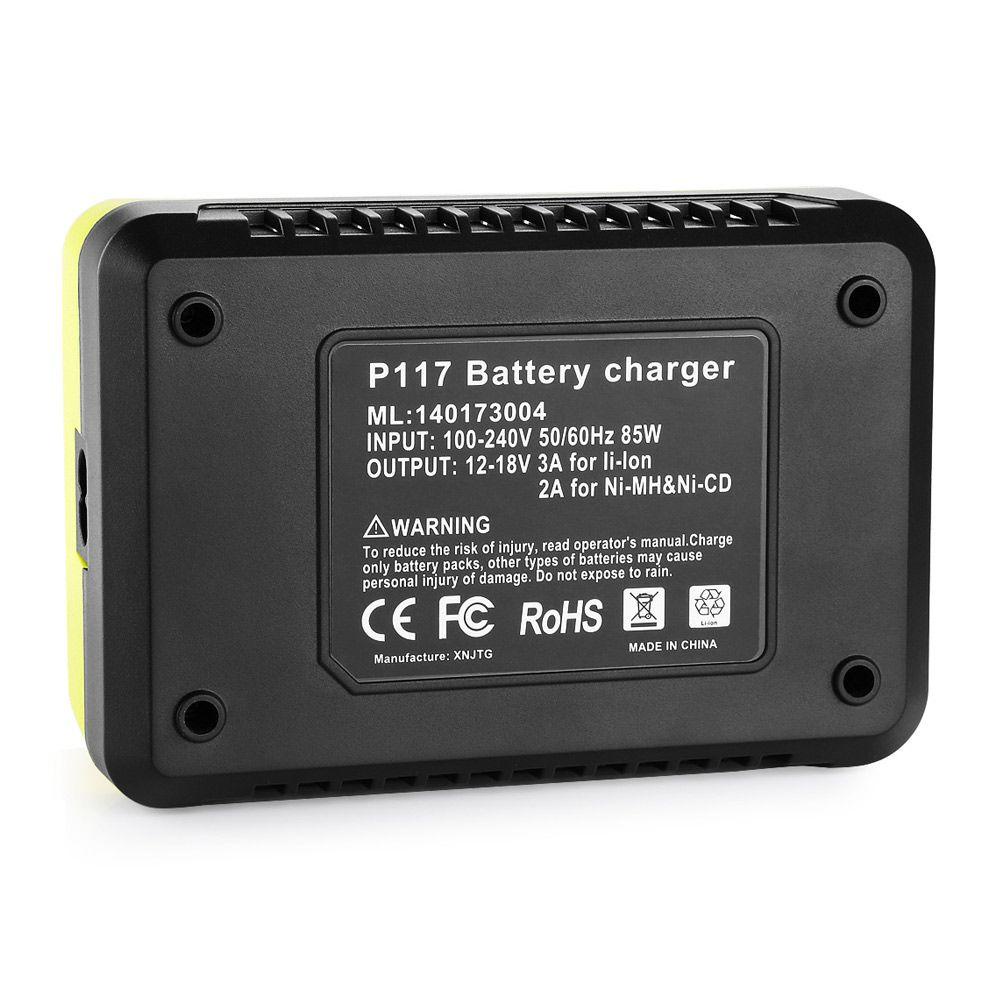 MYRONGVN Bộ Sạc Pin Li-ion / Ni-CD Chống Cháy Chuyên Dụng Cho Ryobi