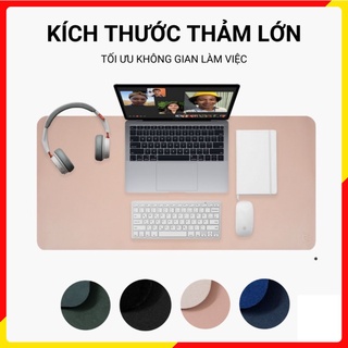 Lót chuột mouse pad, miếng lót bàn làm việc da deskpad cỡ lớn tấm thảm bàn di chuột size lớn chống nước