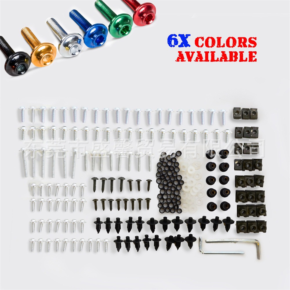 Ốc Vít Phù Hợp Cho Xe Mô Tô Kawasaki Z800 Z900 Z1000 Z125 Ninja 650 ER-6N/F Versys 650 Versys1000 Ninja 250/300 ZX6R ZX10R