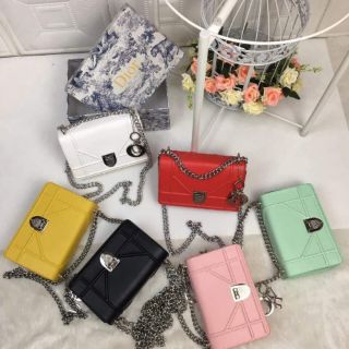 Túi đeo chéo đior đrama full xích sẵn đủ màu nhé