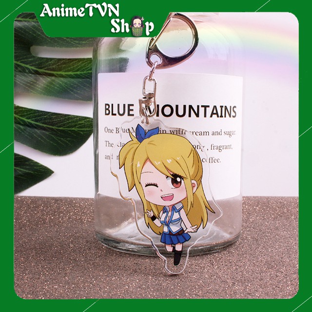 Móc khoá Mica anime Fairy Tail (Hội đuôi tiên) - Nhựa Cứng Acrylic In 2 mặt sắc nét (ảnh thật)