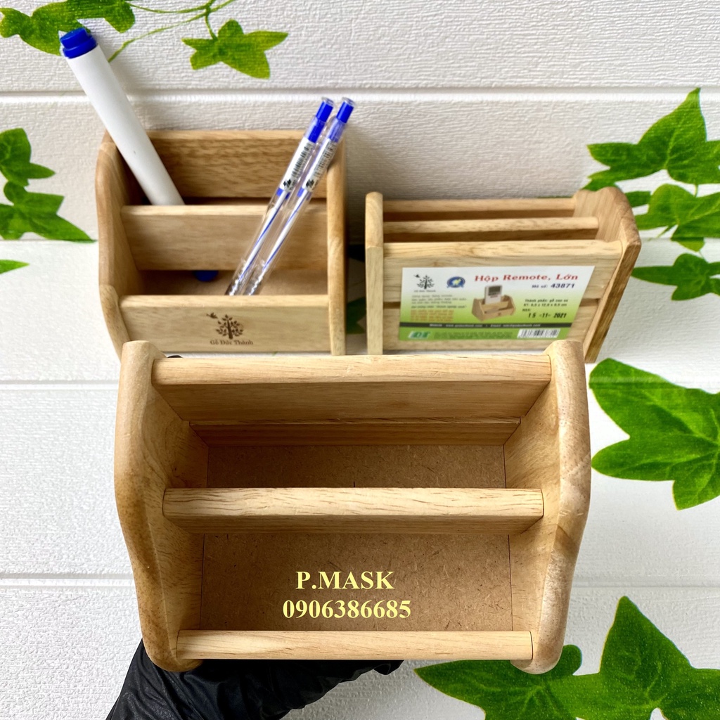 Hộp Đựng Remote Lớn Gỗ Đức Thành 43871