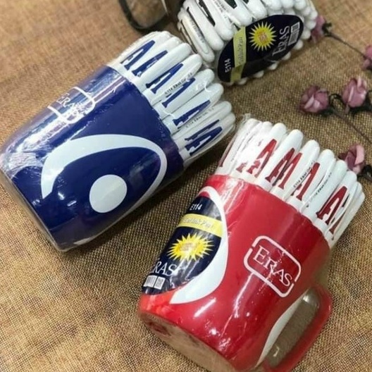 1 chiếc Bút GEL chữ A Eras E114, Bút bi nước học sinh Chính Hãng