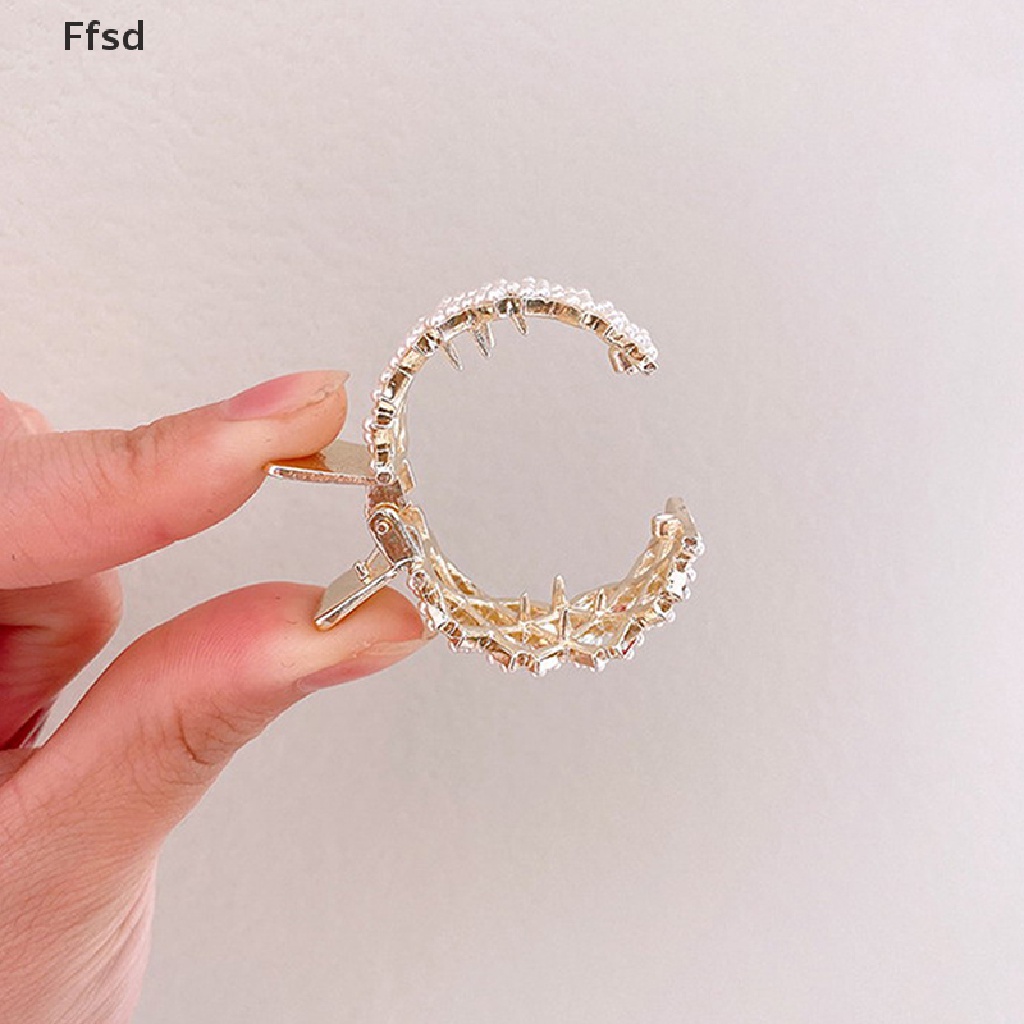 {Ffsd} Kẹp Tóc Đuôi Ngựa Cao Cấp Chống Chảy Xệ Cố Định Tóc Đuôi Ngựa Hình Cá Mập Net Red Bán Chạy Cho Nữ