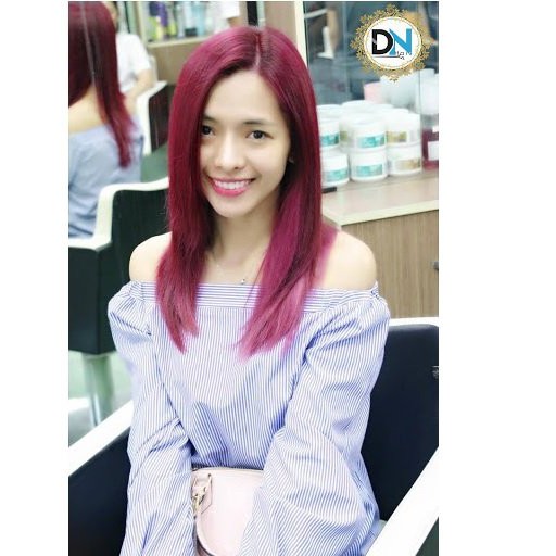 Thuốc Nhuộm Tóc Màu Đỏ Tím Rượu Vang Light Red Violet Hair Dye Cream