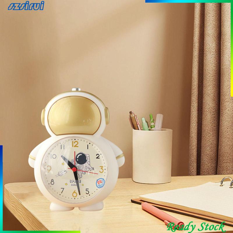 Đồng Hồ Báo Thức Để Bàn Hình Phi Hành Gia Hoạt Hình Dành Cho Trẻ Em