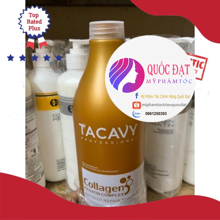 GỘI XẢ TACAVY chuẩn chính hãng 100% 1000ml x2