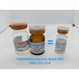 THROMBIN HOẠT HOÁ NHANH PRP ( MẪU MỚI MIX SẴN)