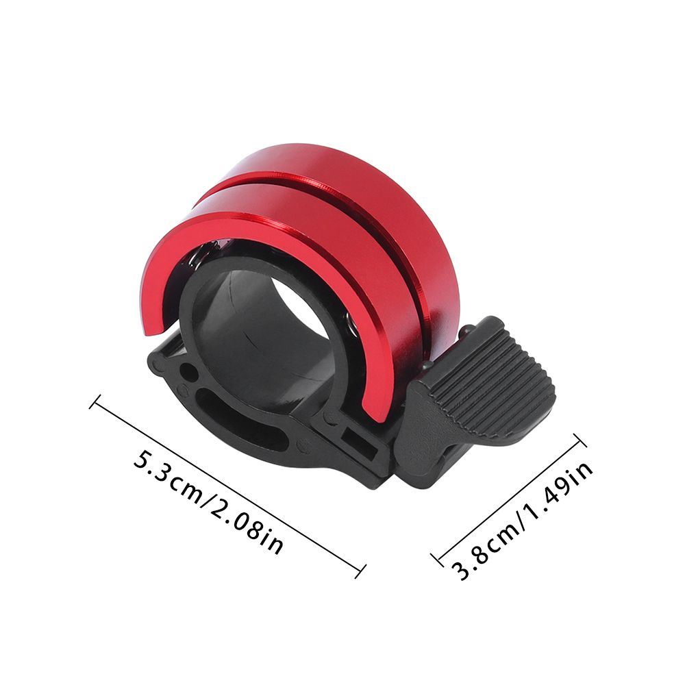 Chuông Xe Đạp Hình Chữ O Bằng Hợp Kim Nhôm Cao Cấp