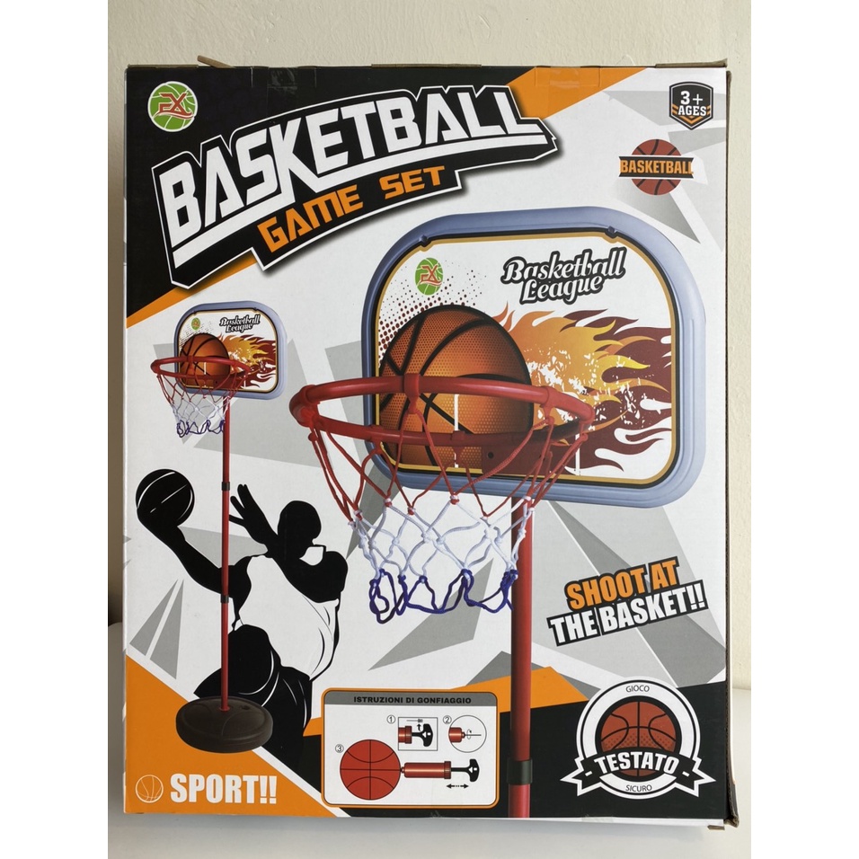 BỘ ĐỒ CHƠI BÓNG RỔ CAO CẤP CHO BÉ - BASKETBALL GAME SET