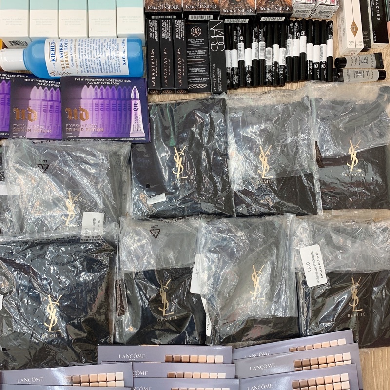 Sample mĩ phẩm dùng thử các hãng Bunny Beauty chính hãng đủ bill