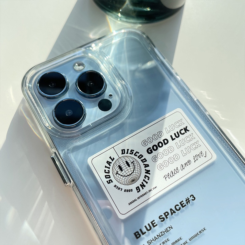 Ốp điện thoại TPU tráng gương chống rơi thích hợp cho iPhone 13 12 11 Pro Max Mini XS XR X 8 7 6 6S Plus + SE 2020