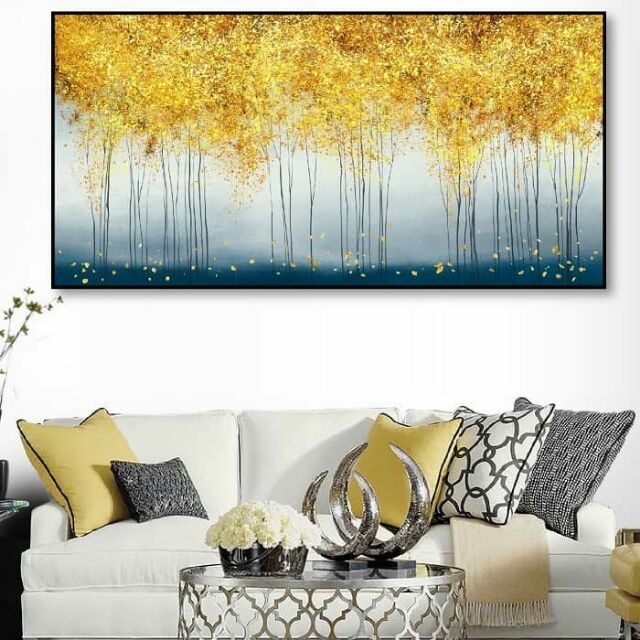 tranh canvas rừng nhiệt đới 💝 Hỗ trợ ship 💝 ốp khung fomec cao cấp