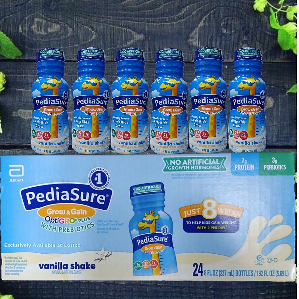 Sữa công thức pha sẵn Pediasure vị Vani 237ml