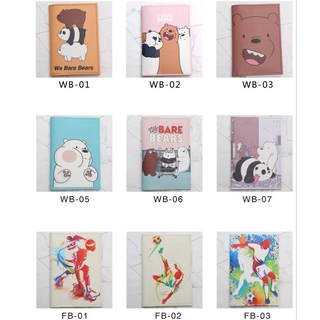 Naked Bear Anime Hộ Chiếu Phụ Kiện Du Lịch Tiếp Liệu Kẹp Vé ID, 9 Tùy Chọn