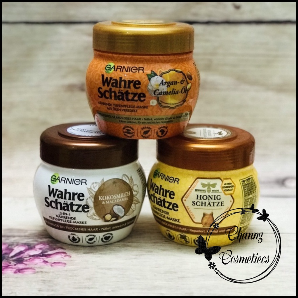 Kem ủ tóc Garnier Wahre Schatze