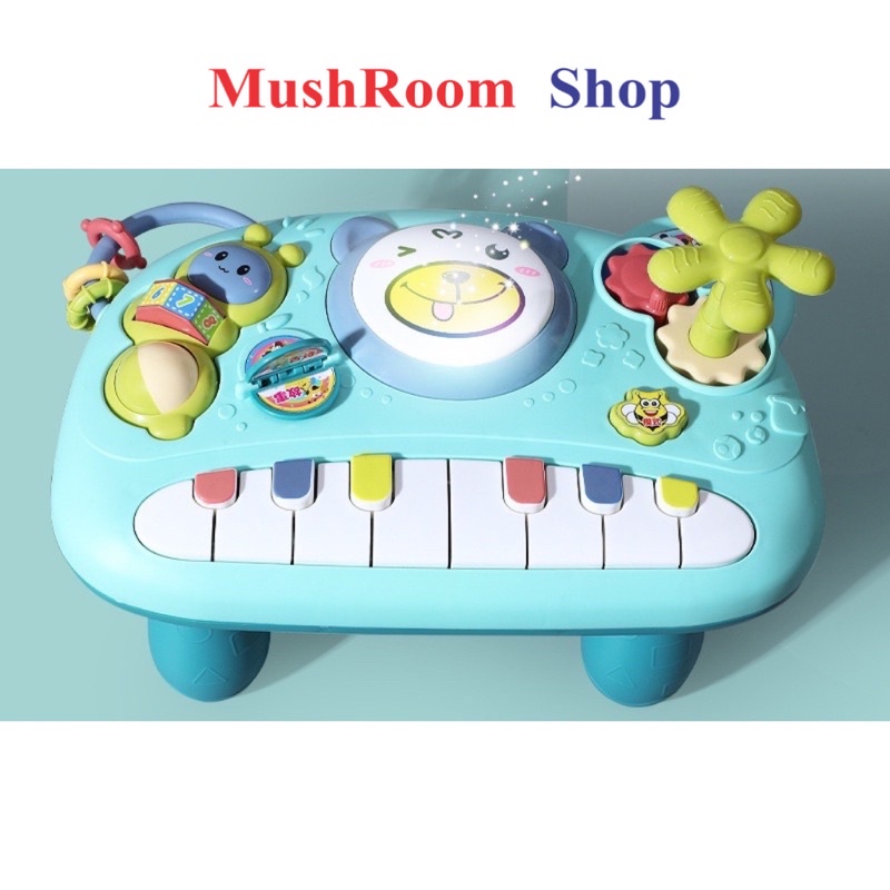 Đồ Chơi Đàn Piano Hình Nấm Màu Sắc Dễ Thương Dành Cho Bé